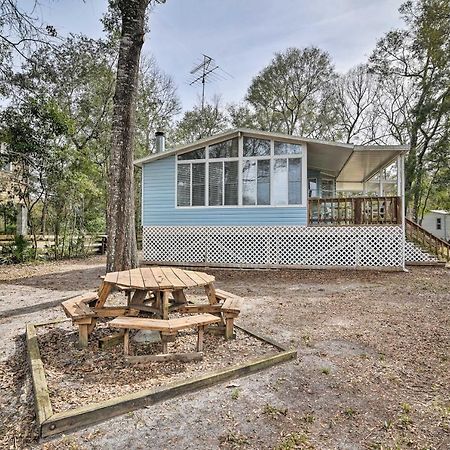 Fishing Paradise With Deck On Suwannee River Branford Extérieur photo