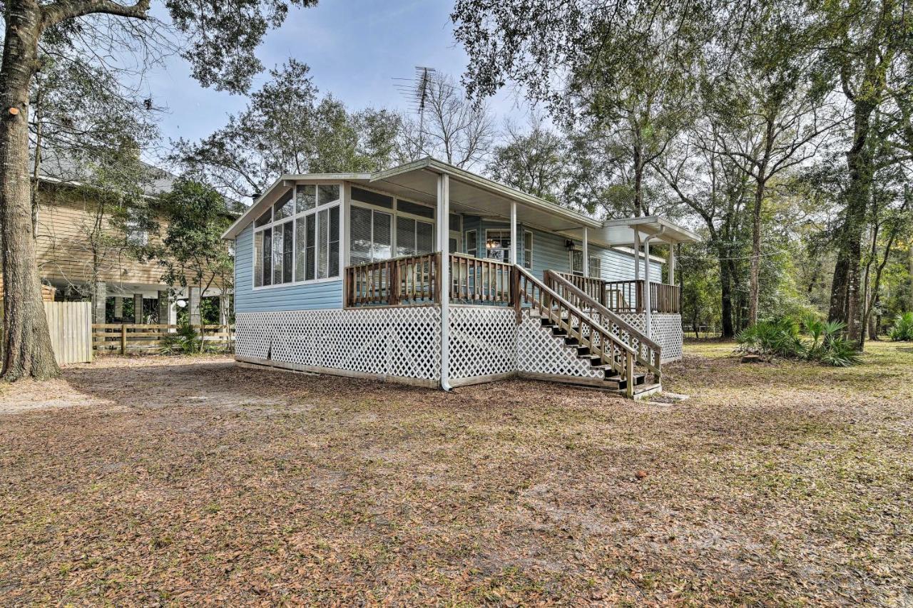 Fishing Paradise With Deck On Suwannee River Branford Extérieur photo
